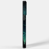 Aurora Borealis Mountains iPhone Case (Rückseite / Rechts)