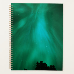 Aurora Borealis Nacht Ontario, Kanada Planer