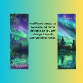 Aurora Borealis Nachtszene Yogamatte