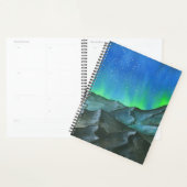 Aurora Borealis Night Sky Aquarell Planer (Anzeige)