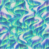 Aurora Borealis Nordlicht Abstractes Muster Aufkleber (Vorderseite)