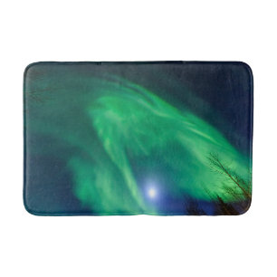 Aurora Borealis Nordlicht Fairbanks Badematte