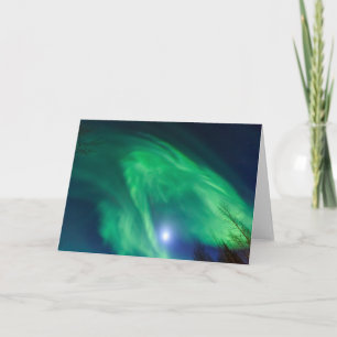 Aurora Borealis Nordlicht Fairbanks Karte