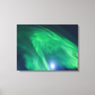 Aurora Borealis Nordlicht   Fairbanks Leinwanddruck