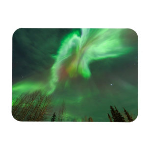 Aurora Borealis Nordlicht Fairbanks Magnet
