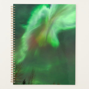 Aurora Borealis Nordlicht Fairbanks Planer