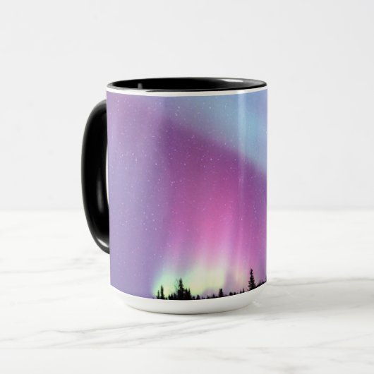 Aurora Borealis Nordlicht-Schicksals-Schicksals Tasse (Vorderseite Links)