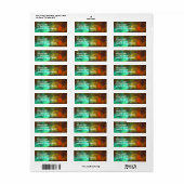 Aurora Borealis, Nordlichter - individuell anpassb (Vorne)