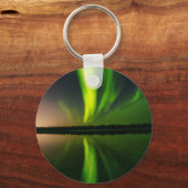 Aurora Borealis Nordlichter Island Schlüsselanhänger (Vorderseite)
