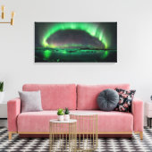 Aurora Borealis - Nordlichter Leinwanddruck (Insitu (Wohnzimmer))