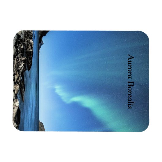 Aurora Borealis, Nordlichter Magnet (Horizontal)