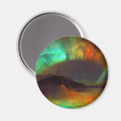 Aurora Borealis, Nordlichter Magnet (Vorderseite/Rückseite)