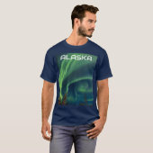 Aurora Borealis Nordlichter Norwegen Arctic T-S T-Shirt (Vorne ganz)