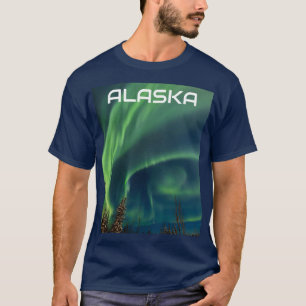 Aurora Borealis Nordlichter Norwegen Arctic T-S T-Shirt