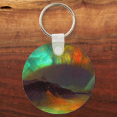 Aurora Borealis - Nordlichter Schlüsselanhänger (Vorderseite)