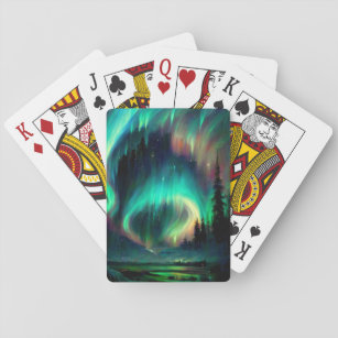 Aurora Borealis/Nordlichter Spielkarten