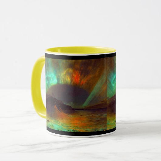 Aurora Borealis, Nordlichter Tasse (Vorderseite Links)