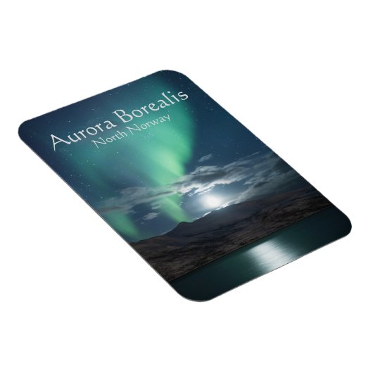 Aurora Borealis Nordnorwegen Magnet (Rechte Seite)