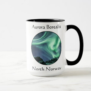 Aurora Borealis Nordnorwegen Tasse