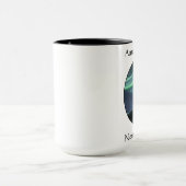 Aurora Borealis Nordnorwegen Tasse (Zentrum)