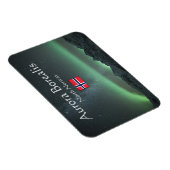 Aurora Borealis North Norwegen Souvenir Magnet (Rechte Seite)