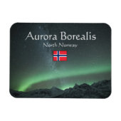 Aurora Borealis North Norwegen Souvenir Magnet (Horizontal)