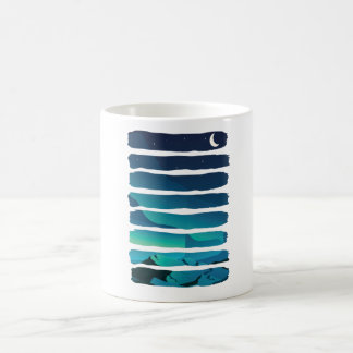 Aurora Borealis Northern Lights Alaska Night Sky Kaffeetasse