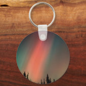 Aurora Borealis, Northern Lights, Alaska Schlüsselanhänger (Vorderseite)