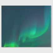 Aurora Borealis Northern Lights Alaska Sky Geschenkpapier (Flach)