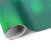 Aurora Borealis Northern Lights Alaska Sky Geschenkpapier (Rolleneckpunkt)