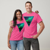 Aurora Borealis Northern Lights Astronomie T-Shirt (Unisex)