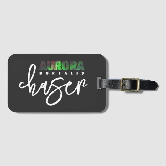 Aurora Borealis (Northern Lights) Chaser Gepäckanhänger (Vorderseite (Horizontal))