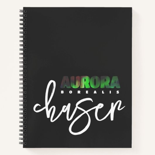 Aurora Borealis (Northern Lights) Chaser Notizblock (Vorderseite)