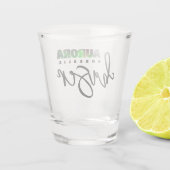 Aurora Borealis (Northern Lights) Chaser Schnapsglas (Rückseite)