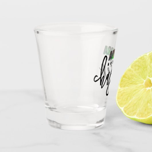 Aurora Borealis (Northern Lights) Chaser Schnapsglas (Links)