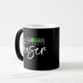 Aurora Borealis (Northern Lights) Chaser Verwandlungstasse (Vorderseite Links)