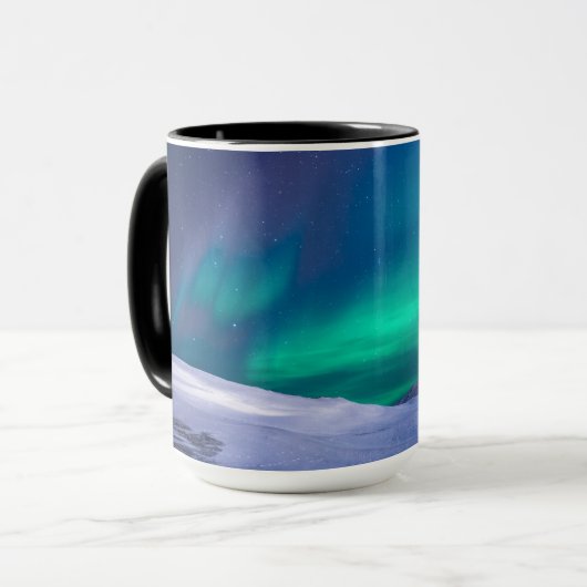 Aurora Borealis Northern Lights Destiny's Destiny Tasse (Vorderseite Links)