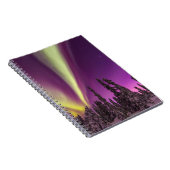 Aurora Borealis Northern Lights Fairbanks Alaska Notizblock (Rechte Seite)