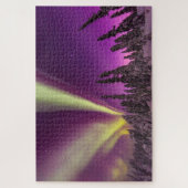Aurora Borealis Northern Lights Fairbanks Alaska Puzzle (Vertikal)
