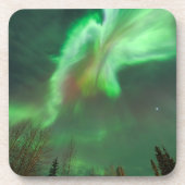 Aurora Borealis Northern Lights | Fairbanks Getränkeuntersetzer (Vorderseite)