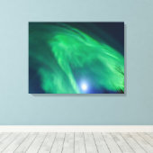 Aurora Borealis Northern Lights | Fairbanks Leinwanddruck (Insitu (Holzboden))