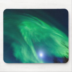 Aurora Borealis Northern Lights Fairbanks Mousepad