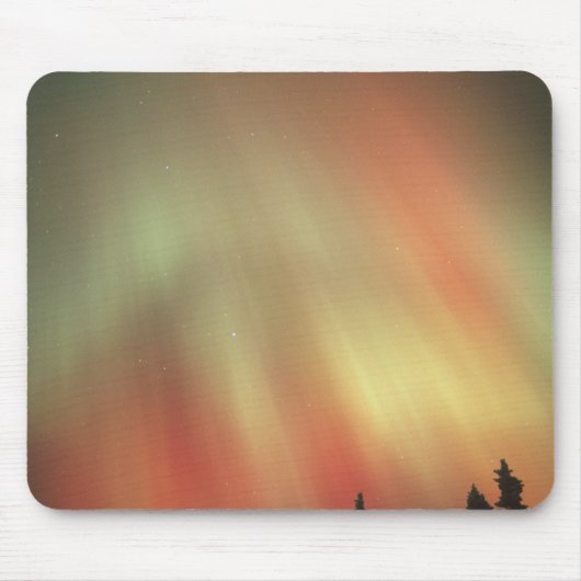 Aurora Borealis, Northern Lights, Fairbanks Mousepad (Vorne)