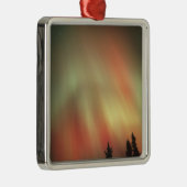 Aurora Borealis, Northern Lights, Fairbanks Ornament Aus Metall (Rechts)