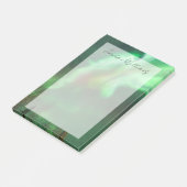 Aurora Borealis Northern Lights | Fairbanks Post-it Klebezettel (angewinkelt)