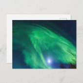 Aurora Borealis Northern Lights | Fairbanks Postkarte (Vorne/Hinten)