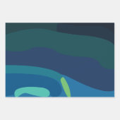 Aurora Borealis Northern Lights Geschenkpapier Set (Vorderseite)