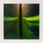 Aurora Borealis Northern Lights Island Jigsaw Puz Puzzle (Horizontal)