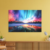 Aurora Borealis, Northern Lights, Leinwanddruck (Insitu (Wohnzimmer))