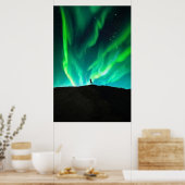 Aurora Borealis Northern Lights Poster (Küche)